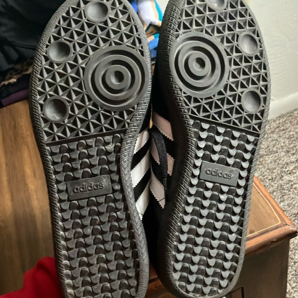 Adidas Black and White Sambas